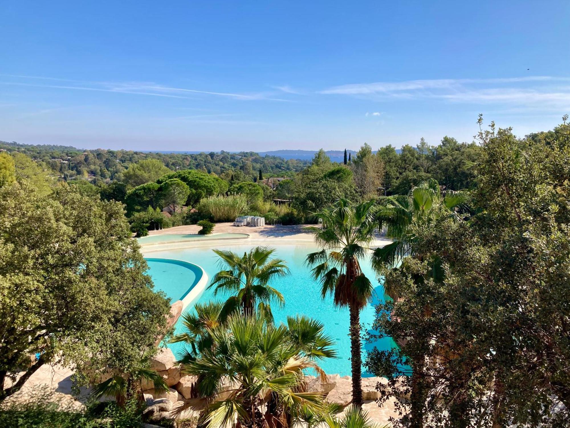 Les Restanques Vue Mer Roses 1070 Rez De Jardin Grimaud Ngoại thất bức ảnh